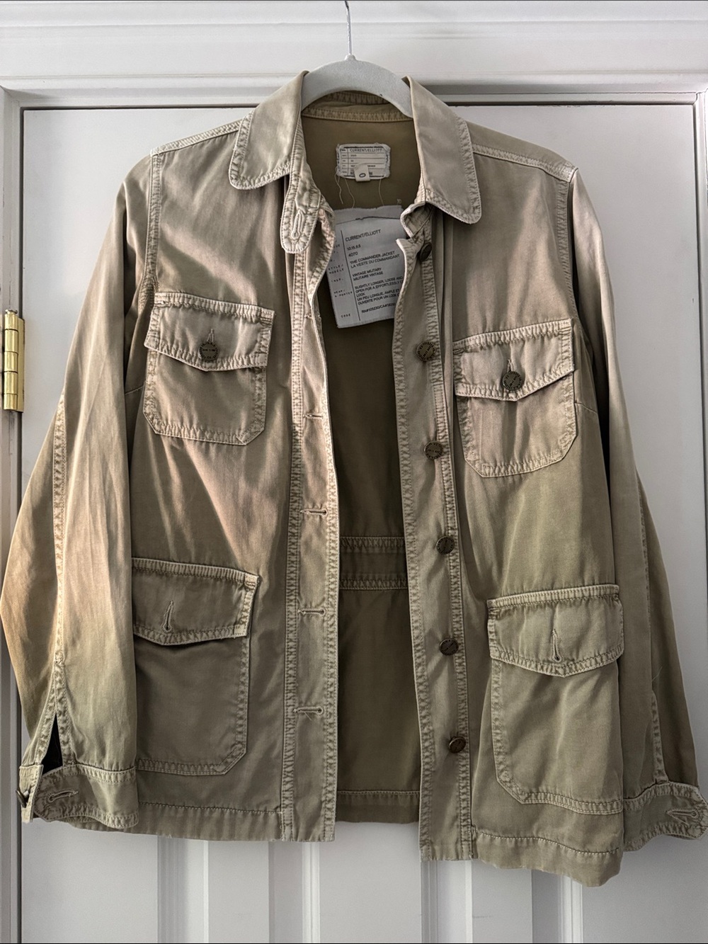 Current Elliott The Commander Jacket - Vintage Military-inspired jacket